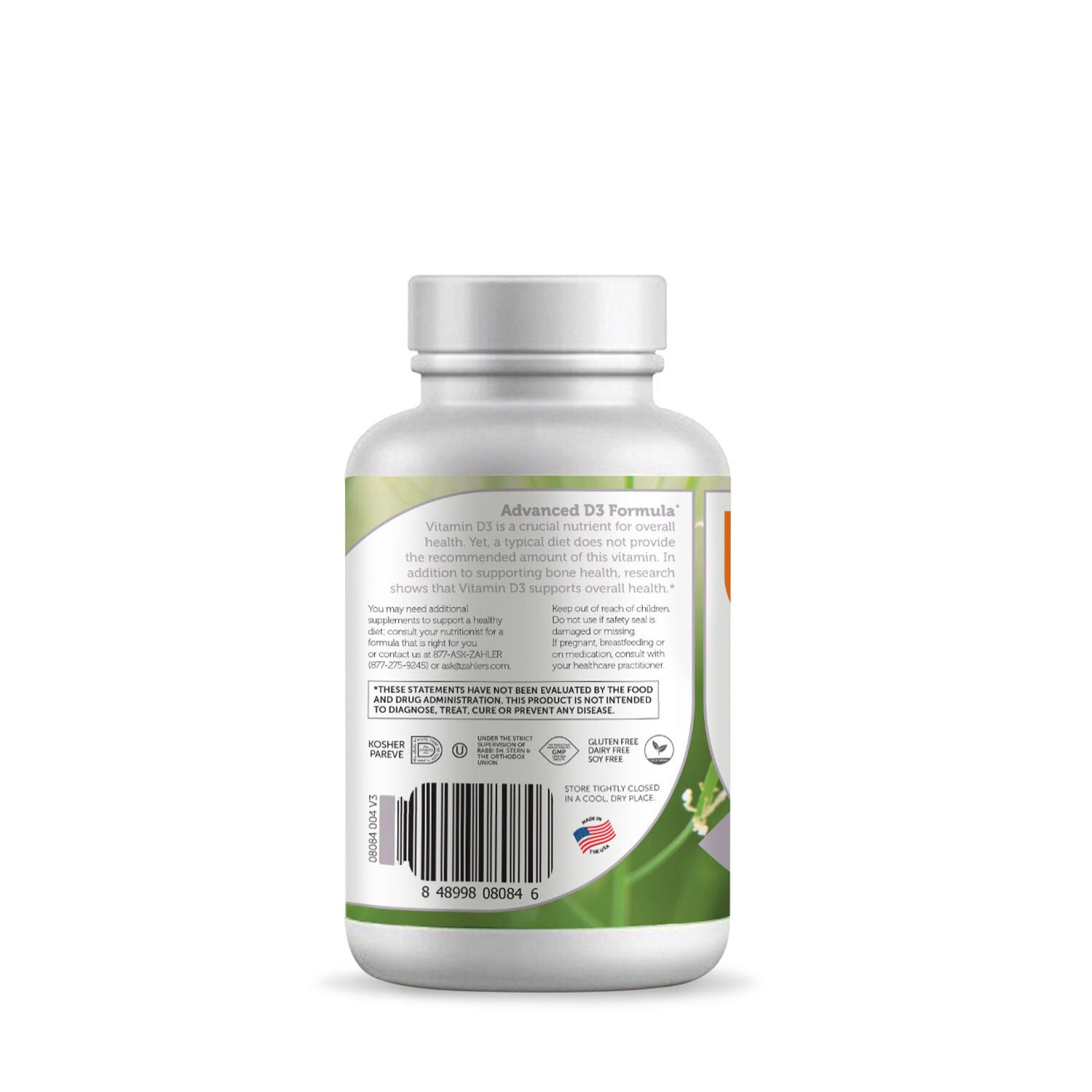 Vitamin D3 50000 IU - 120 Capsules &#40;120 Servings&#41;  | GNC